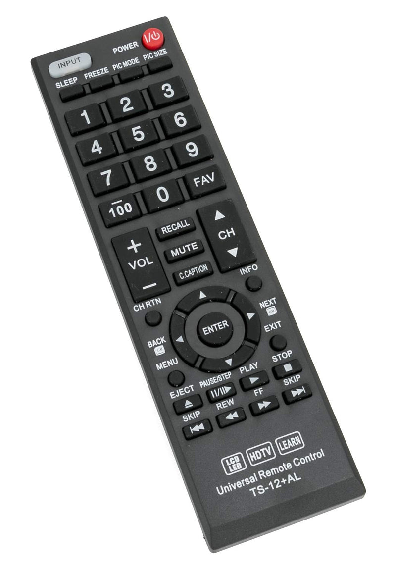 New TS-12+AL Universal Remote Control for Almost All Toshiba TV CT-90275 CT-90326 CT-90302 CT-90366 CT-90325 CT-90329 CT-8037 - LeoForward Australia