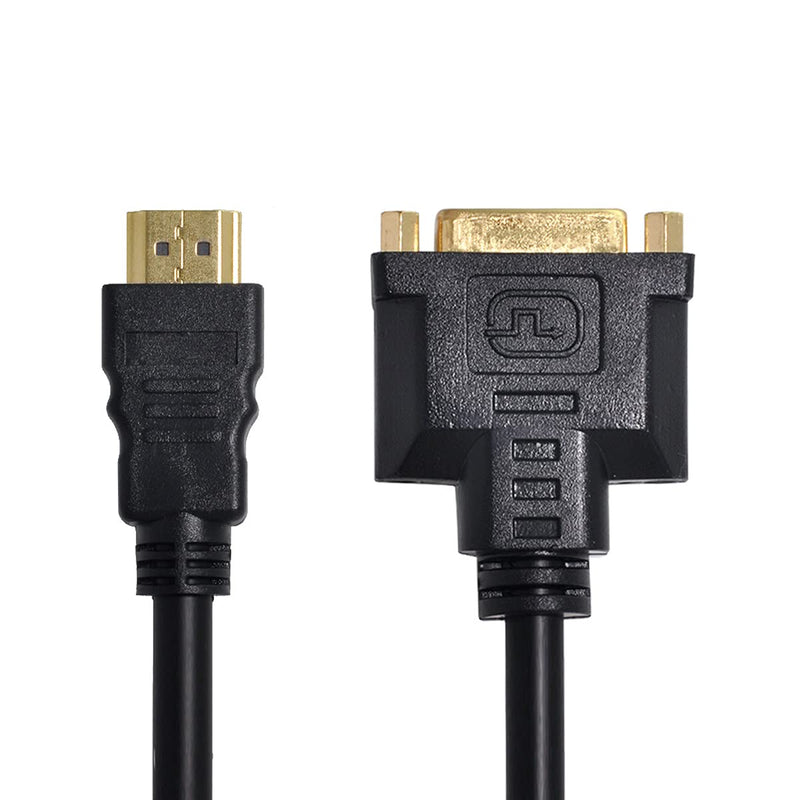  [AUSTRALIA] - CY HDMI to DVI Cable HDMI Male to DVI(24+5) Female Adapter 1080P for PC Laptop HDTV DVI to HDMI Adapter HDMI Male to DVI Female