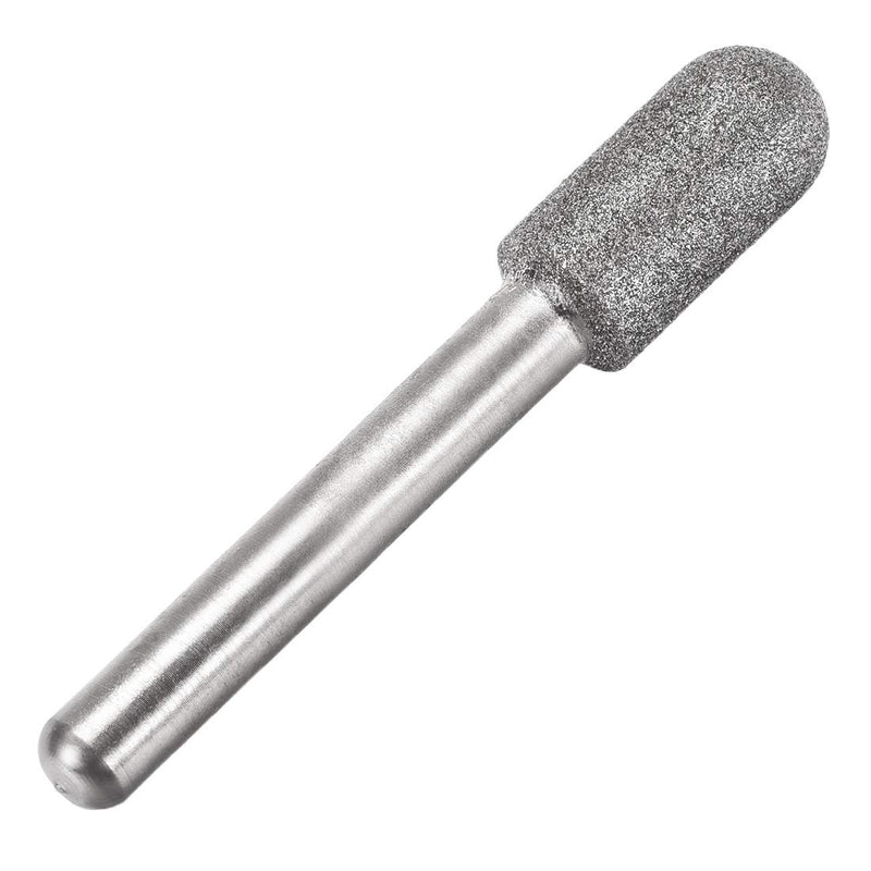 uxcell Diamond Burrs Bits Grinding Drill Carving Rotary Tool for Glass Stone Ceramic 150 Grit 1/4" Shank 10mm Cylinder Ball Nose 5 Pcs - LeoForward Australia