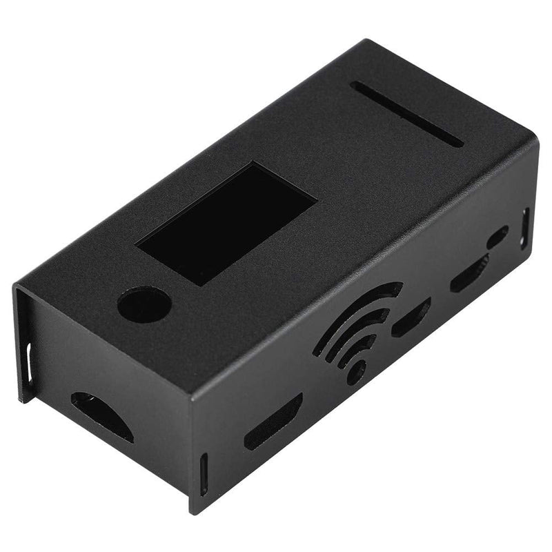  [AUSTRALIA] - Black Protective Box Case Enclosure Aluminium Alloy Box Protective Case for Raspberry Pi Zero