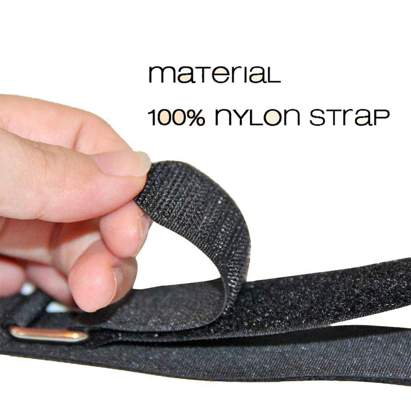  [AUSTRALIA] - FOMMEN Hook And Loop Straps 10 Pack 50 inch Straps，Reusable Cable Strap,Management Adjustable Multipurpose Hook And Loop Securing Straps 10 PACK 50 in