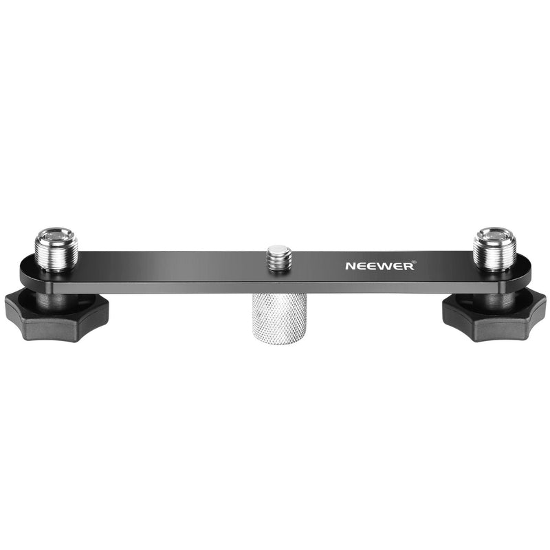  [AUSTRALIA] - Neewer NW-036 Microphone Bar, Durable Sturdy Steel Microphone Mount Bracket T-bar with Standard 5/8-inch Thread Smooth Finish, Suitable for Most Microphones Clips Stands Boom Arms (Original Version)