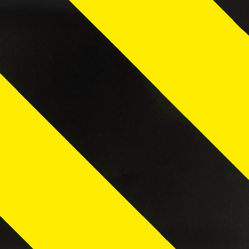  [AUSTRALIA] - Bertech Safety Warning Hazard Floor Tape, 3 Inch x 54 Feet, Black and Yellow Stripes 3 Inches Wide x 54 Feet Long