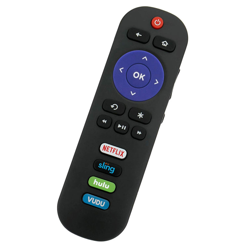 RC280 Replacement Remote Applicable for TCL Roku TV with Netflix Sling Hulu Vudu Key 55UP120 32S4610R 50FS3750 32FS3700 32FS4610R 32S800 32S850 32S3850 48FS3700 55FS3700 65S405 43S405 49S405 40S3800 - LeoForward Australia