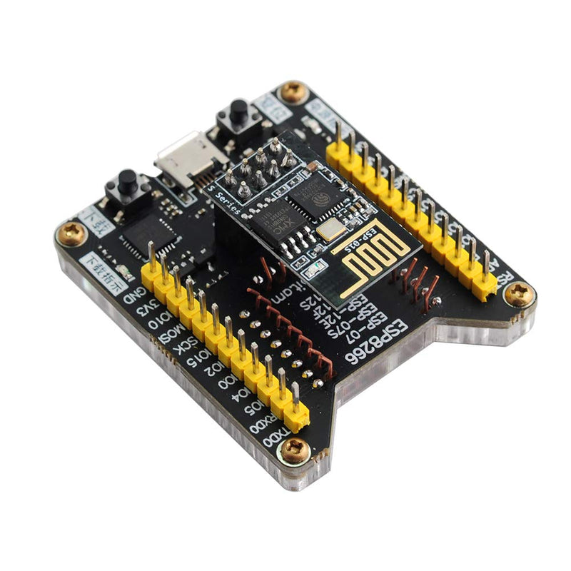  [AUSTRALIA] - Stemedu ESP8266 Test Board Code Burner Flash Downloader ESP8266 ESP-01S Serial WiFi Wireless Transceiver Module for Fixture Board (Pack of 5pcs)