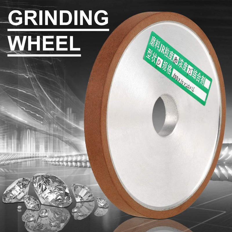  [AUSTRALIA] - Diamond Resin Grinding Wheel Disc,Roadiress For Cutter Grinder Polishing Grit 180 1pcs 1002010mm 1 X Tool