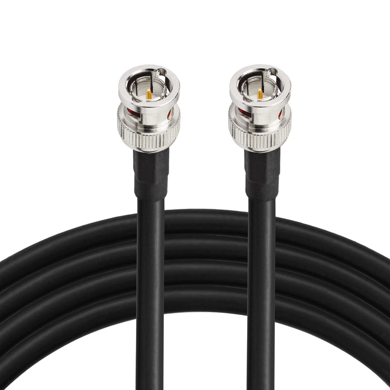  [AUSTRALIA] - Superbat SDI Cable 1ft 2-Pack 3G/6G/12G HD-SDI Cable 75 Ohm BNC Male Cable (Belden 1694A Black) for Cameras BMCC Video Equipment Supports HD-SDI 3G-SDI 6G-SDI SDI Video Cable