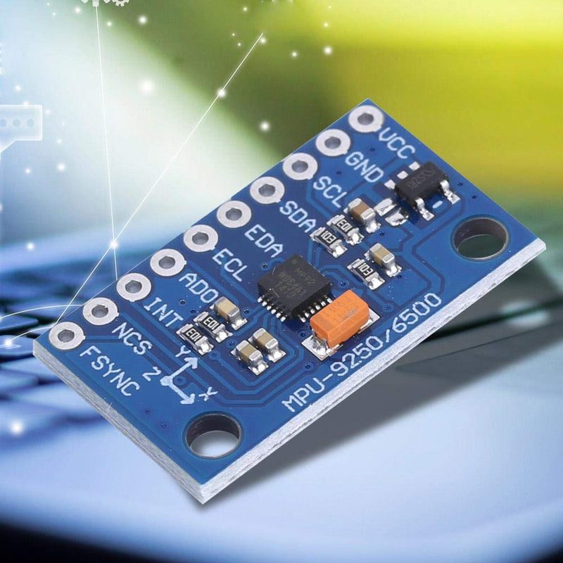  [AUSTRALIA] - YUMILI Gyroscope Module MPU-9250 GY-9250 9-Axis 16-Bit Gyroscope Acceleration Magnetic Sensor 3~5V Accelerometer Module