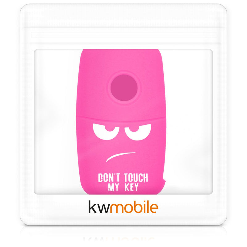 kwmobile Car Key Cover Compatible with VW Skoda Seat - Don't Touch My Key Don't Touch My Key 02-08 - LeoForward Australia