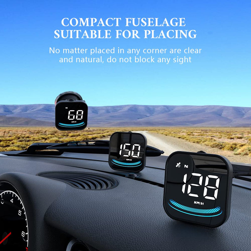  [AUSTRALIA] - wiiyii GPS Speedometer for car G4, Universal Heads Up Display for Car, Colorful Display car hud for All Cars