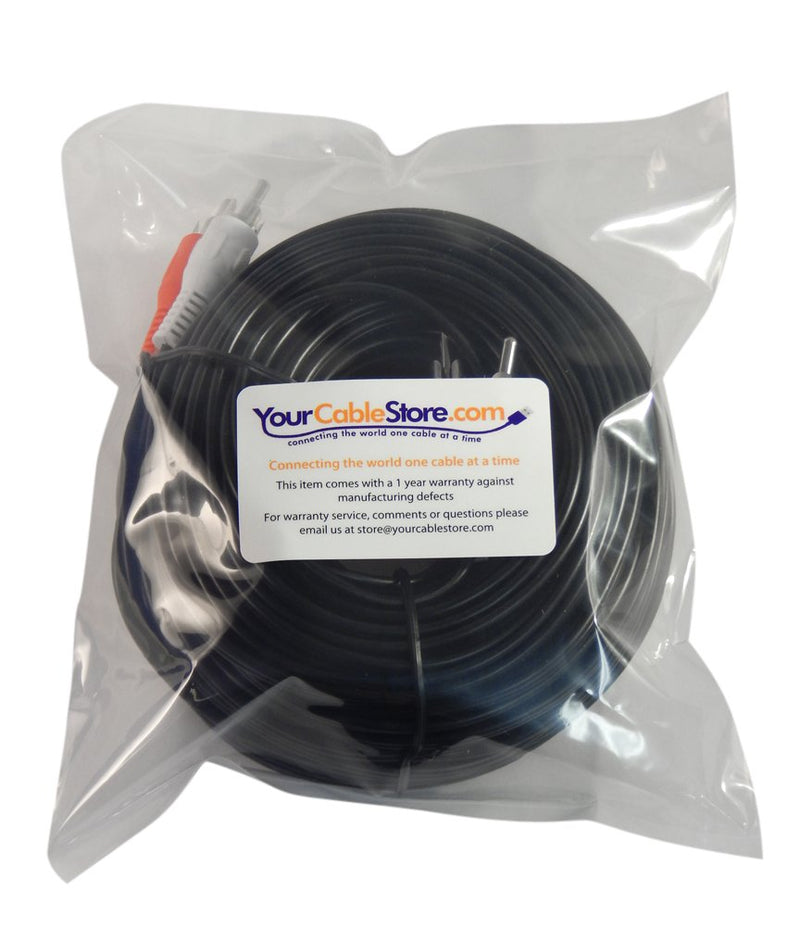 Your Cable Store 75 Foot RCA Audio Cable 2 Male to 2 Male - LeoForward Australia