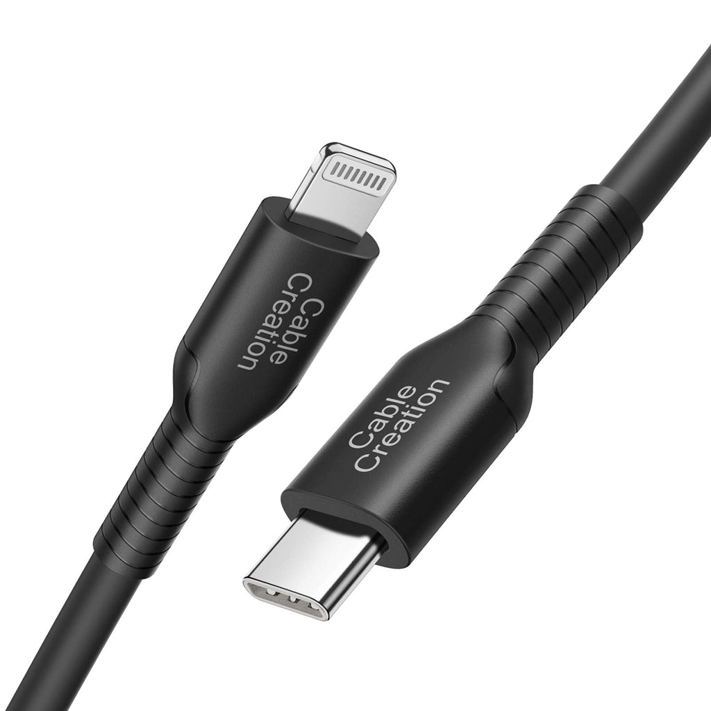  [AUSTRALIA] - CableCreation USB C to Lightning Cable 6FT, iPhone 13 Charger [MFi Certified], Type C to Lightning Cord for PD Fast Charging & Data Sync, Compatible with iPhone13, 12, 11, X, XS, 8, AirPods Pro, 1.8M