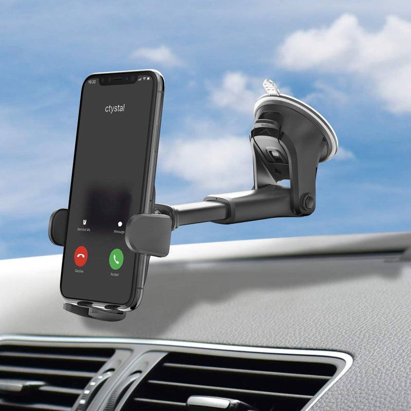  [AUSTRALIA] - OQTIQ Replacement Suction Cup Mount Part, with Replacement Dashboard Pad Disc, 17.2mm Ball Joint Suction Cup with Adhesive Mounting Disk for Phone Mount Holder, Magnetic Mount, Windshield/GPS