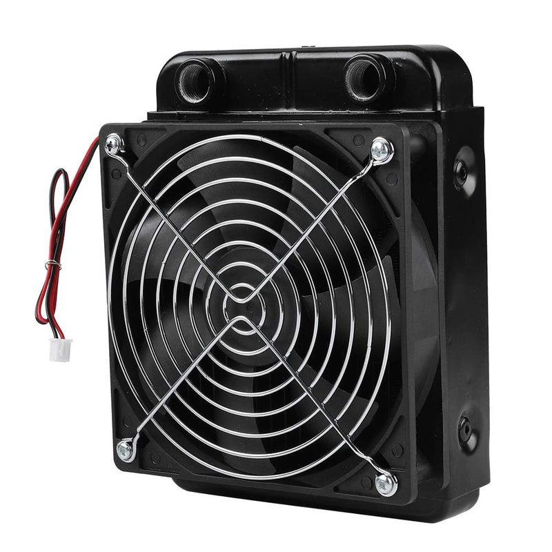  [AUSTRALIA] - CPU Radiator Fan , DC12V CPU Water Cooling Radiator G1 ,4 Thread Heat Row Radiator with Fan 18 Tubes 120 ,360mm Radiator CPU Liquid Cooler for Computer CPU Water Cooled 120mm