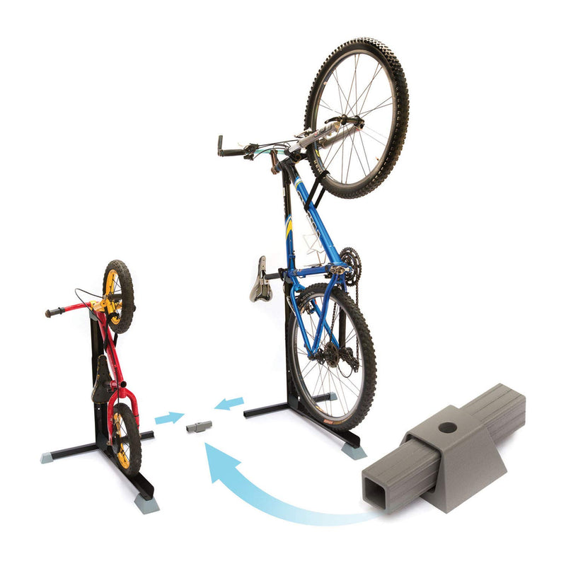Bike Nook Bicycle Stand, Portable and Stationary Space-Saving Bike Rack with Adjustable Height, for Indoor Bicycle Storage (Bike Nook Connector) - LeoForward Australia