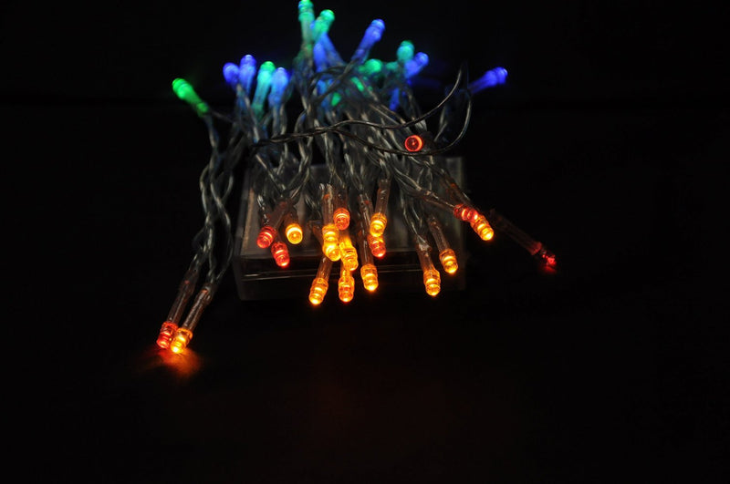 Karlling Battery Operated Multicolor 40 LED Fairy Light String Wedding Party Xmas Christmas Decorations(Multicolor) General 40 Leds Rgb (Red, Green, Blue) - LeoForward Australia