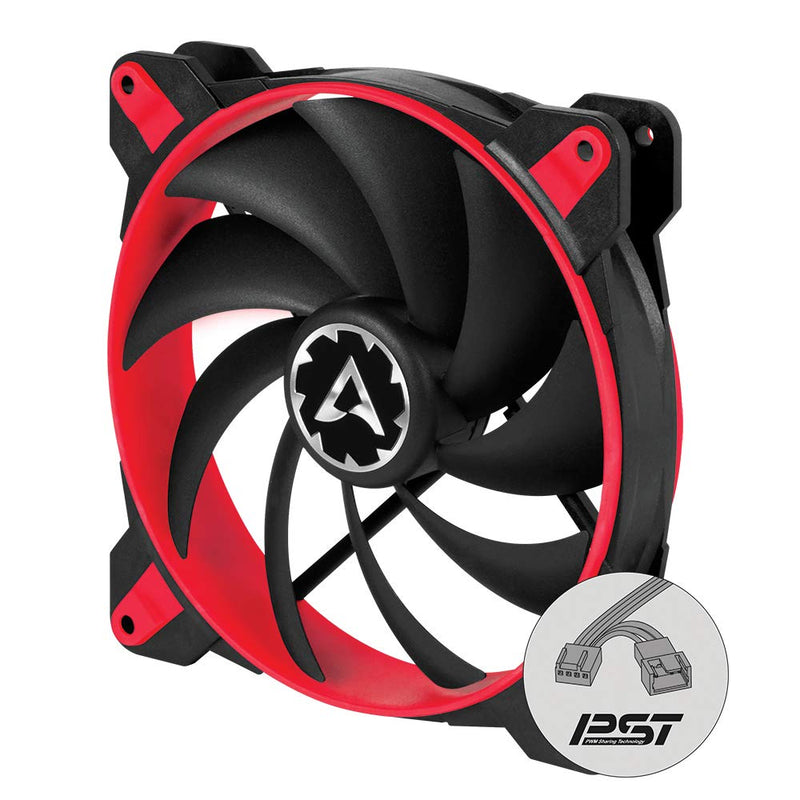 [AUSTRALIA] - ARCTIC BioniX F140 - 140 mm Gaming Case Fan with PWM Sharing Technology (PST), Very quiet motor, Computer, Fan Speed: 200–1800 RPM - Red BioniX F140 (red)