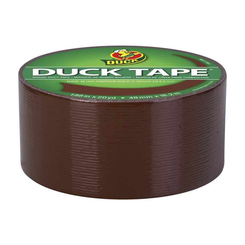  [AUSTRALIA] - Duck Brand 1304965 Color Duct Tape, Single Roll, Brown