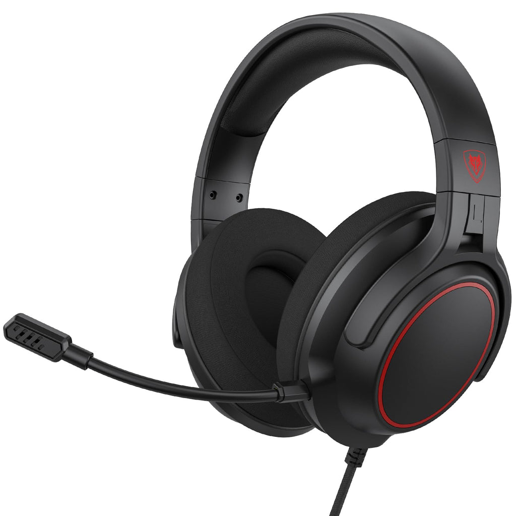  [AUSTRALIA] - NUBWO N20 Gaming Headset with Mic - Compatible with PS5, Xbox One, Nintendo Switch Lite, PC, Laptop, and Mac, Over Ear Headphones with Noise Cancelling Microphone