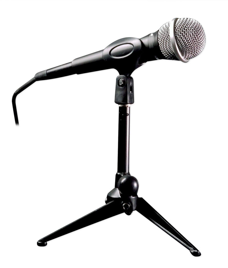  [AUSTRALIA] - Rockville RDTS Adjustable Height Studio Desktop Tripod Microphone Stand+Mic Clip