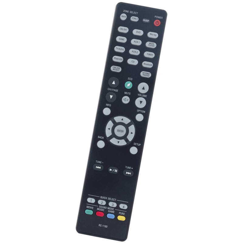 RC1192 RC-1192 Replacement Remote Control for Denon AV Audio/Video Receiver AVR-X2200W AVR-S910W AVR-X5200W AVR-X3300W AVR-X3100W AVR-X2100W AVR-X3200W AVR-S900W AVRS900W AVRX2200W AVRS910W AVRX5200W - LeoForward Australia