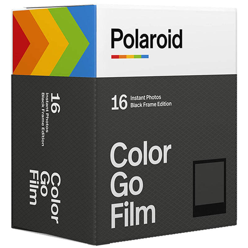  [AUSTRALIA] - Polaroid GO Color Film - Double Pack X2 - Black Frame (32 Exposures) + Photo Album (holds 64 photos)