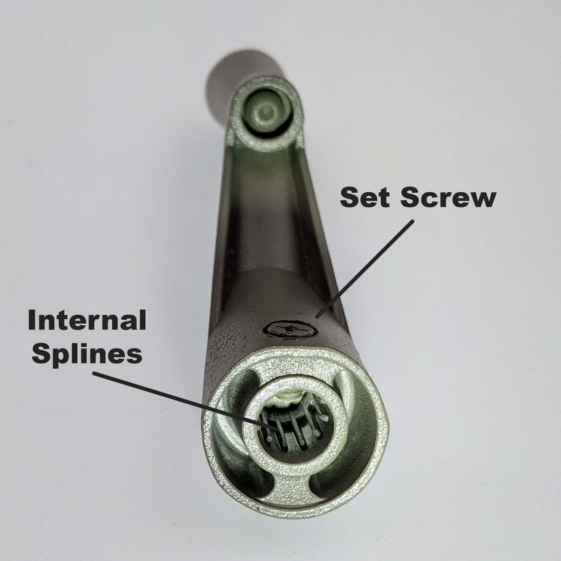  [AUSTRALIA] - PRIME-LINE Products H 3966 Spline Socket Crank Handle, Stone 3/8 Inch (Pack of 1)