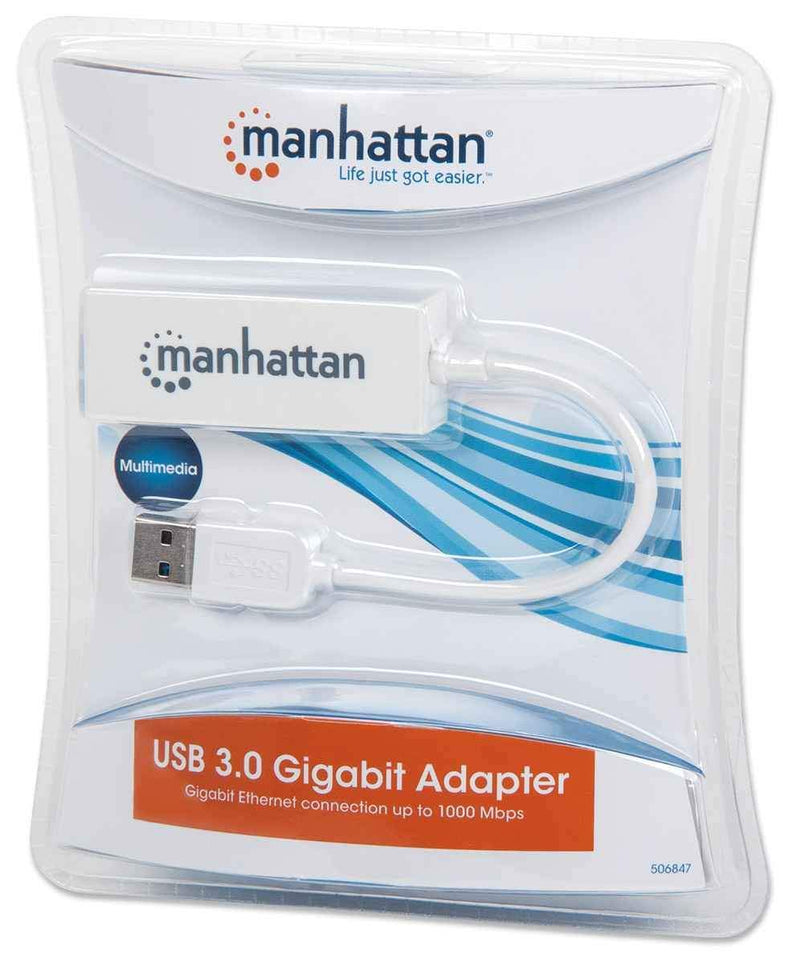  [AUSTRALIA] - Manhattan USB 3.0 Gigabit Ethernet Adapter (506847)