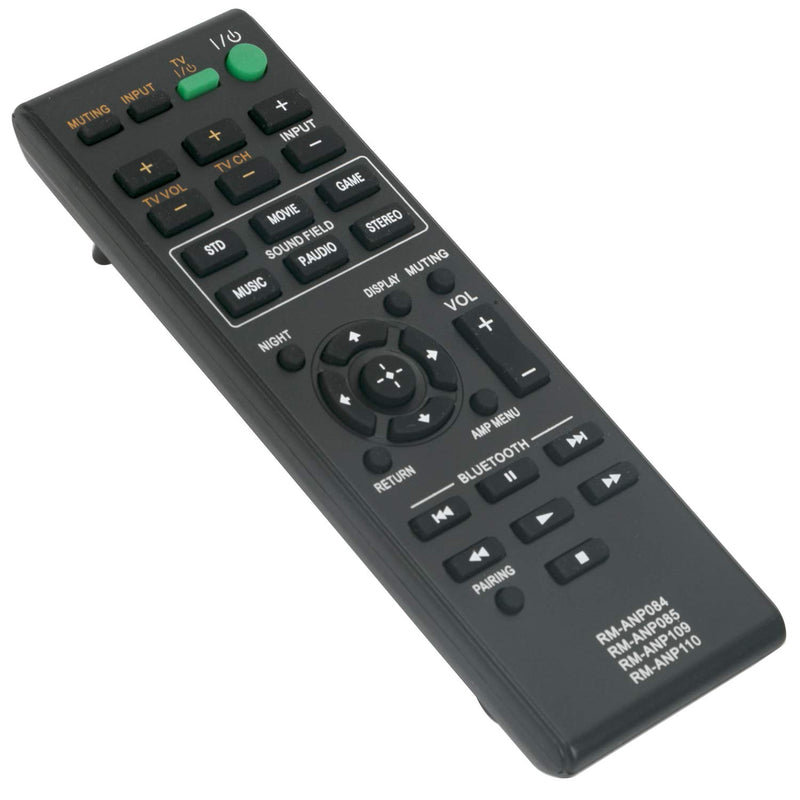 New RM-ANP109 Replaced Remote fit for Sony Audio Vidio System HT-CT260 SA-CT260 HT-CT260C HT-CT260H HT-CT260HP SA-CT260H SA-WCT260H RM-ANP084 HT-CT260 HT-CT260W Home Theater Sound RM-ANP084 - LeoForward Australia