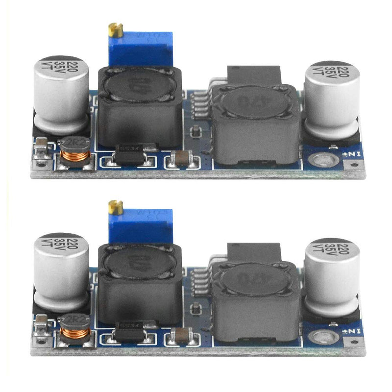  [AUSTRALIA] - 5pcs XL6009 DC-DC Buck Boost Voltage Converter Power Module 4A 400KHz Adjustable Step-Down Switch Module 3.8-30V to 1.25-35V Power Supply Module for Solar Panel