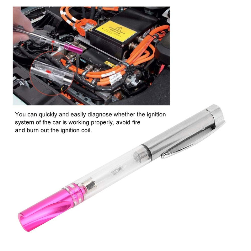 Aukson Car Ignition Tester Spark Detection Test Pen High Voltage Cable Tester Tool for Automotive Spark Plug Wire Coil Diagnostic Tool Tester - LeoForward Australia