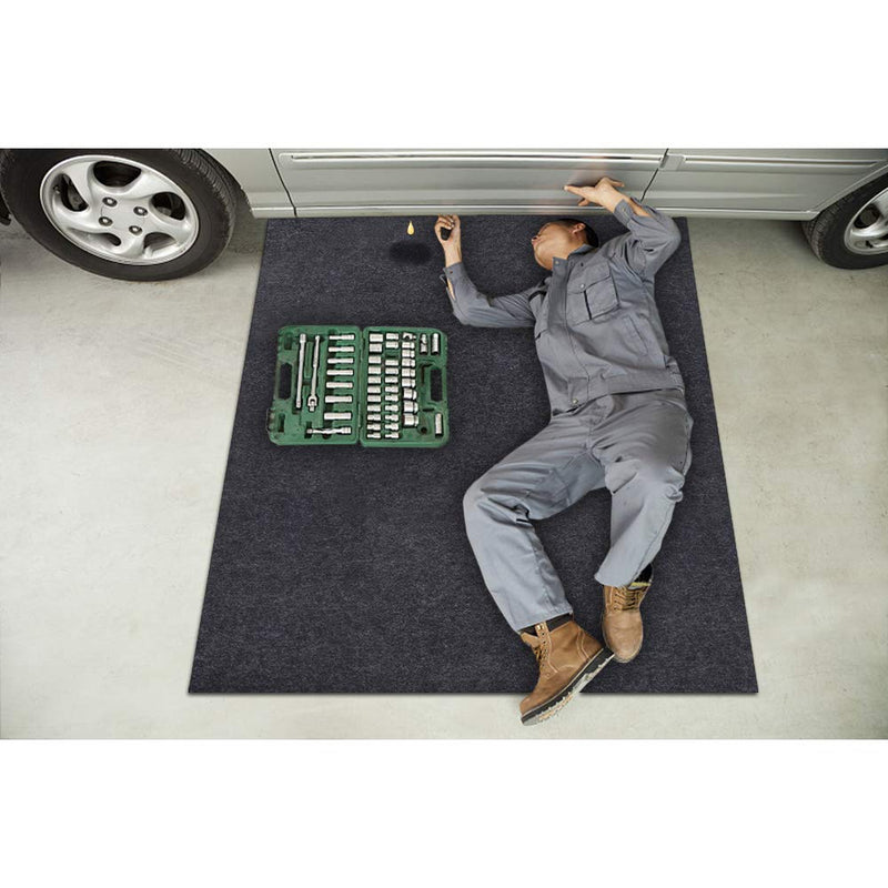 Maintenance Mat for Under Car or Equipment, Soft and Comfortable,Absorbent,Waterproof,Reusable,Washable,Protect Floor Clean(Maintenance Mat:36inches x 60inches) Maintenance Mat:36" x 60" - LeoForward Australia
