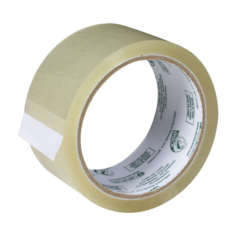  [AUSTRALIA] - Duck Brand Standard Packaging Tape Refill, 1.88 Inch x 54.6 Yard, Clear, 1 Roll (240408) Single Roll, 54.6 Yards 1.6 mils thick