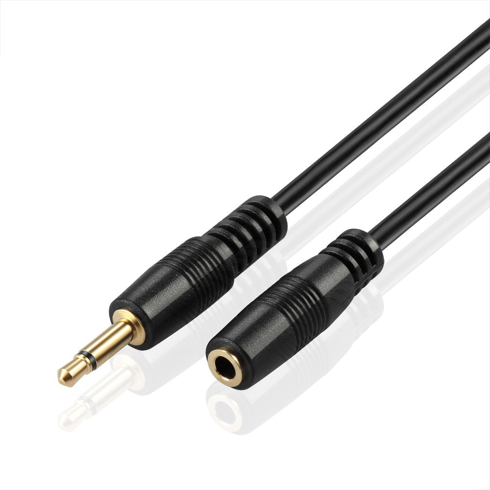  [AUSTRALIA] - TNP 3.5mm Mono Extension (10FT) - 12V Trigger, IR Infrared Sensor Receiver Extension Extender, 3.5mm 1/8" TS Monaural Mini Mono Audio Plug Jack Connector Male to Female Cable Wire Cord 10FT