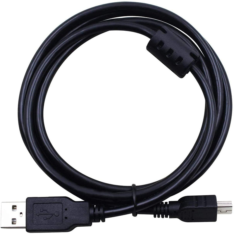  [AUSTRALIA] - UC-E4 UC-E15 UC-E19 USB Cable Photo Transfer Cord Compatible with Nikon Digital SLR DSLR D600 D610 D7000 D3S D300S D3000 D3X D90 D700 D60 D3 D300 D40X D40 and More (1.5m/Black)