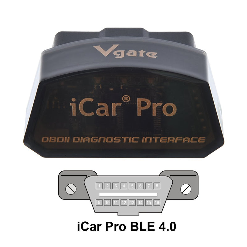 Vgate iCar Pro Bluetooth 4.0 (BLE) OBD2 Fault Code Reader OBDII Code Scanner Car Check Engine Light for iOS/Android ICAR PRO BLE4.0 - LeoForward Australia