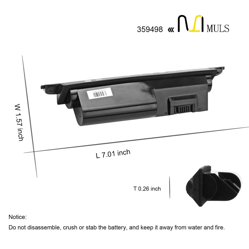  [AUSTRALIA] - MULS 359498 Replacement Battery Compatible with Bose SoundLink II III 404600 Soundlink 2 Soundlink 3 330107A 404900 359498 330107 330105A 404600 359495 330105 11.1V 26Wh