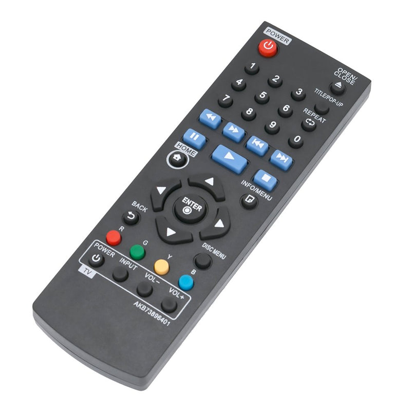 AKB73896401 Replace Remote for LG BP340 BP135 BP335W BP300 BP240 BP255 BP240D BP250 BP125 BP125N BP145 bp155 BP165 BP240N BP255N BP155N BPM25 BPM34 BP350 Blu-Ray Disc DVD Player - LeoForward Australia