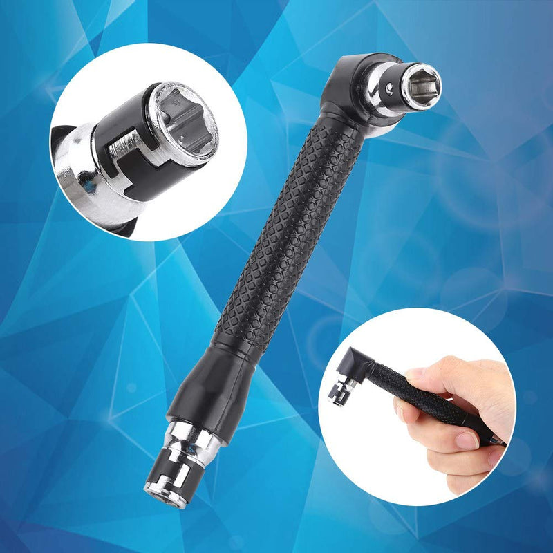 L-Shape 1/4 Inch Hex Socket Wrench Double Head 90 Degree Right Angle Screwdriver Bits Hand Tool - LeoForward Australia