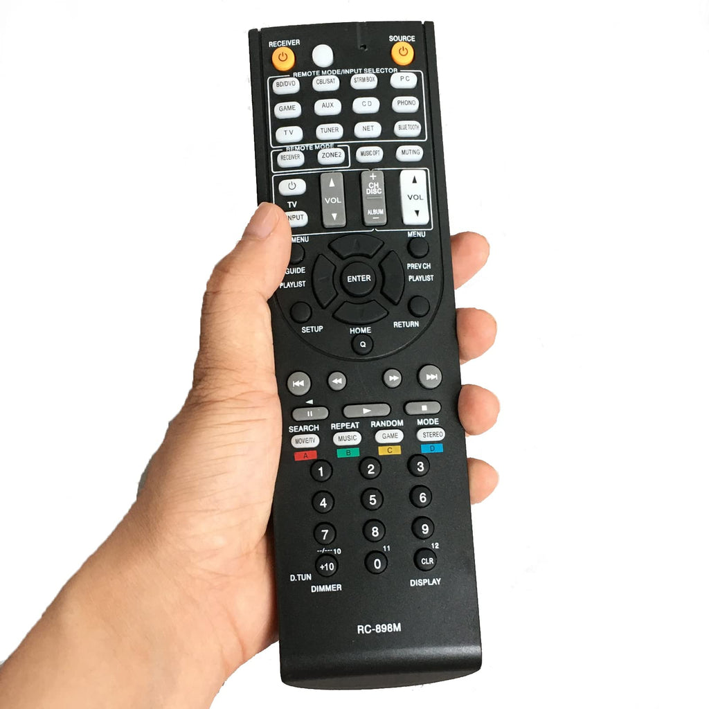  [AUSTRALIA] - Replacement Remote Control RC-898M Compatible for Onkyo AV Receiver TX-NR646 TX-NR747 TX-NR545