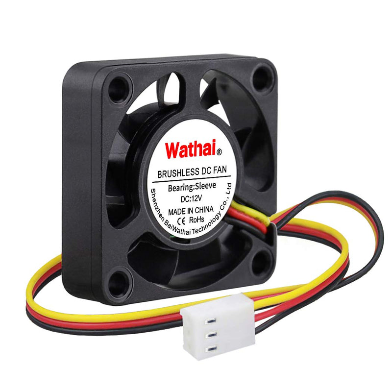  [AUSTRALIA] - Wathai DC Brushless Cooling Fan 40mm x 10mm 12V 3Pin Mini Heatsink Cooler Fans