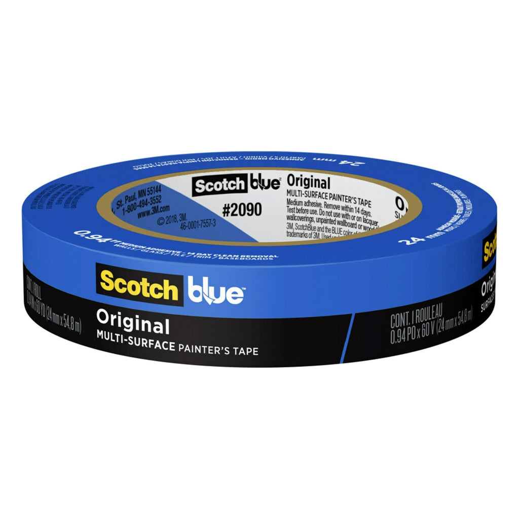  [AUSTRALIA] - ScotchBlue™ Painter's Tape, 3" Core, 1" x 60 Yd.