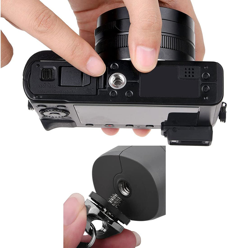  [AUSTRALIA] - Quick Install Metal Screw and SLR Camera Shoulder Strap Hook Set for Camera Neck Shoulder Strap Sling Accessories