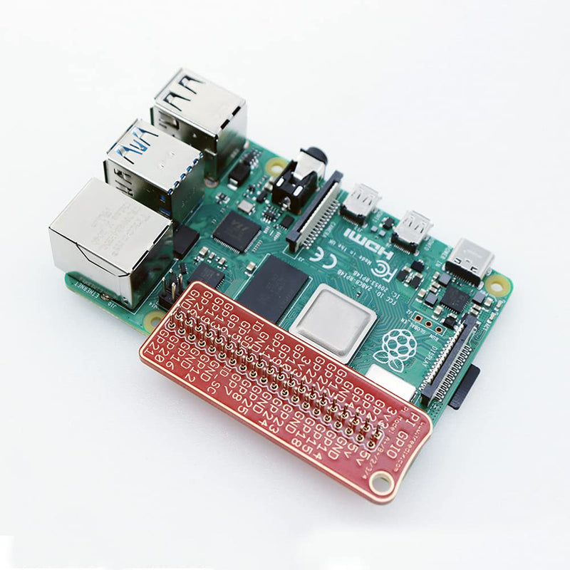  [AUSTRALIA] - Treedix 3pcs Pi GPIO Pinout Plus Reference Board for Raspberry Pi A+, B+, 2, 3, 4