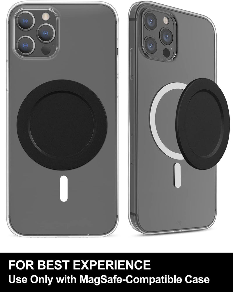  [AUSTRALIA] - metisinno Magnetic Base Compatible with PopSocket Phone Grips and iPhone MagSafe Cases, Black