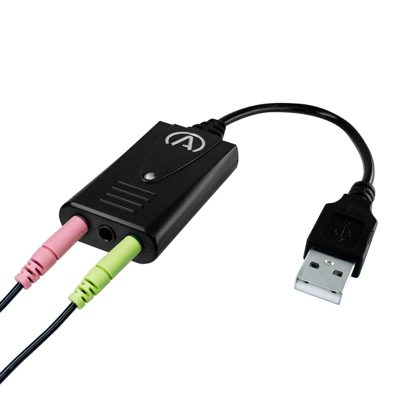  [AUSTRALIA] - Andrea Communications USB-UNIV Universal External USB Sound Card for Improved Audio Quality for Both Computer and Mobile headsets.