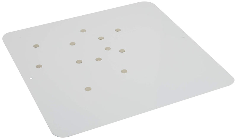 Three By Three Seattle 12-Inch Square Dot Magnet Board, White (32420) - LeoForward Australia