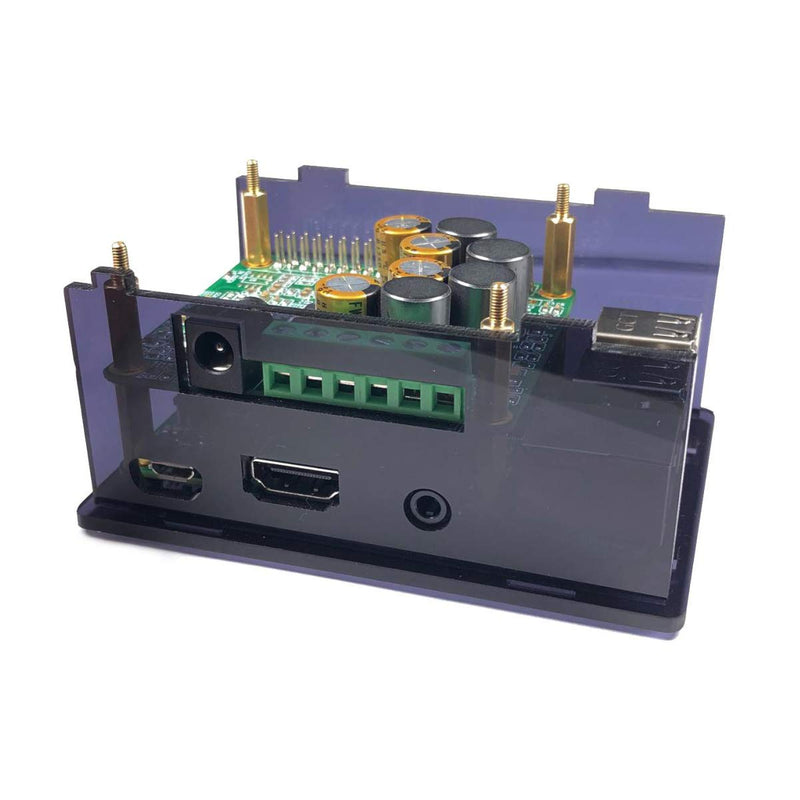  [AUSTRALIA] - Acrylic Case for InnoMaker AMP Hat HiFi Audio Module Works with Raspberry Pi 4 3B B+