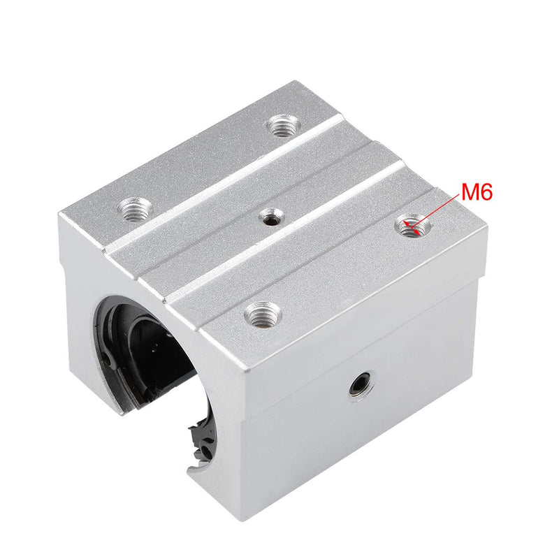  [AUSTRALIA] - uxcell SBR25UU Linear Ball Bearing Slide Block Units, 16mm Bore Dia 25mm