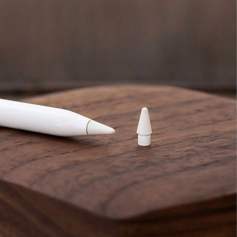  [AUSTRALIA] - Replacement Tips Compatible with Apple Pencil 2 Gen iPad Pro Pencil - Apple Pencil iPencil Nib for iPad Apple Pencil 1 st / Pencil 2 Gen White 2 Pack